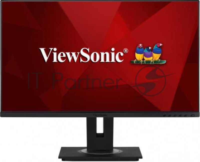 Монитор 27 ViewSonic VG2755 Black AH-IPS,1920x1080, 5ms, 250 cd/m2, 1000:1,D-Sub,HDMI, DP, USB, 2Wx2, HAS, Pivot, vesa