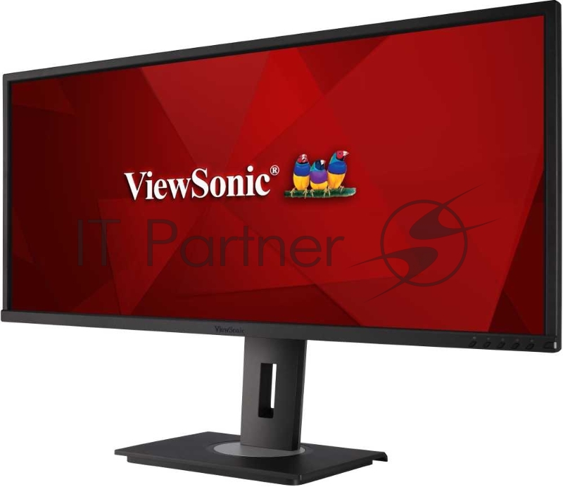 Монитор Viewsonic 35 VG3448 VA LED, 3440x1440, 5ms, 300cd/m2, 178°/178°, 3000:1, 50Mln:1, 2*HDMI, DP, Mini DP, USB-Hub, 100Hz, колонки, HAS, Swivel, Tilt, VESA, Black