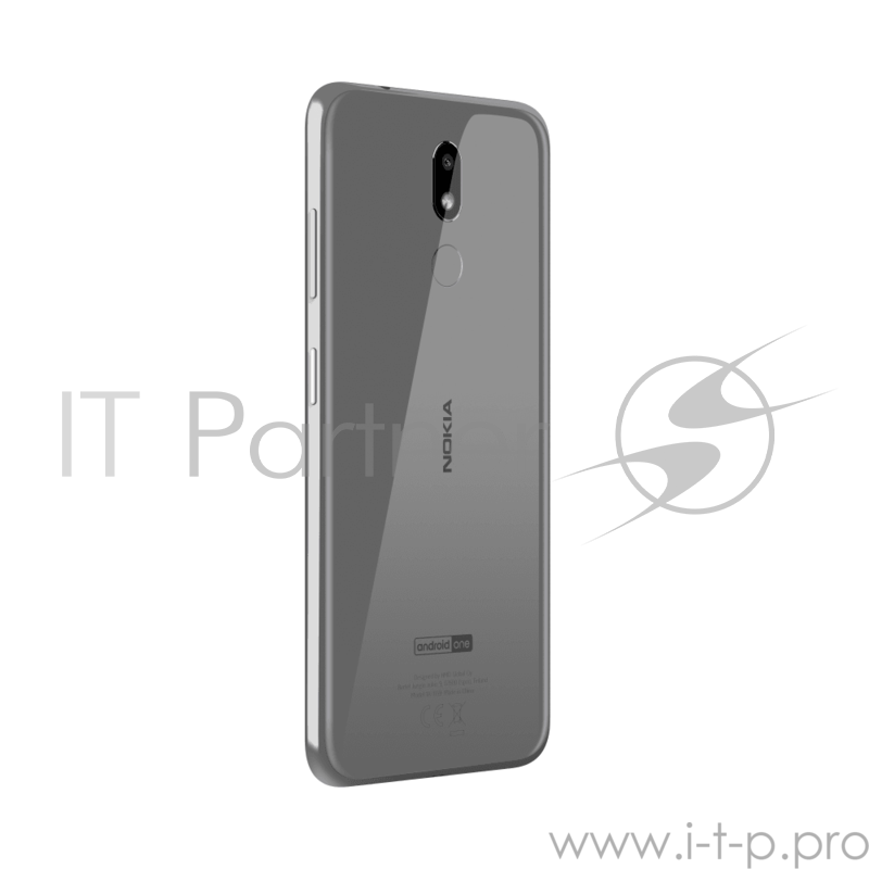 Смартфон Nokia NOKIA 3.2 DS TA-1156 STEEL, 6.26 19:9 1520x720, 2.0GHz, 4 Core, 2GB RAM, 16GB, up to 400GB flash, 13Mpix/5Mpix, 2 Sim, 2G, 3G, LTE, BT v4.2, Wi-Fi, GPS / AGPS, GLONASS, Beidou, Micro-USB, 4000mAh, Android 9 Pie, 181g, 159,44x76,24x8,6