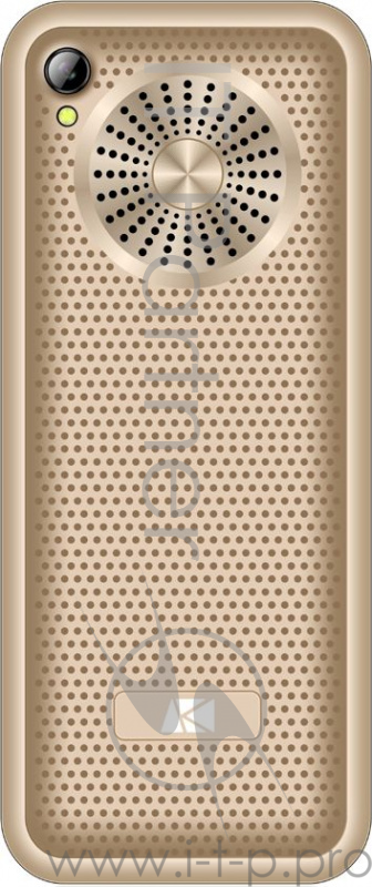 Мобильный телефон ARK Power F3 32Mb золотистый моноблок 2Sim 2.8 240x320 0.3Mpix GSM900/1800 MP3 FM microSD