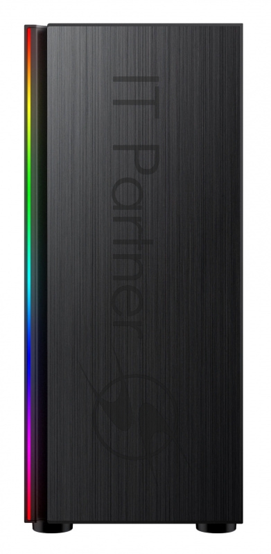 Корпус Formula CL-3302B RGB черный без БП ATX 2xUSB2.0 1xUSB3.0 audio bott PSU