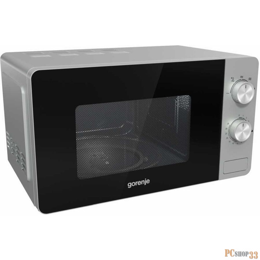 Микроволновая Печь Gorenje MO20E1S 20л. 800Вт серебристый