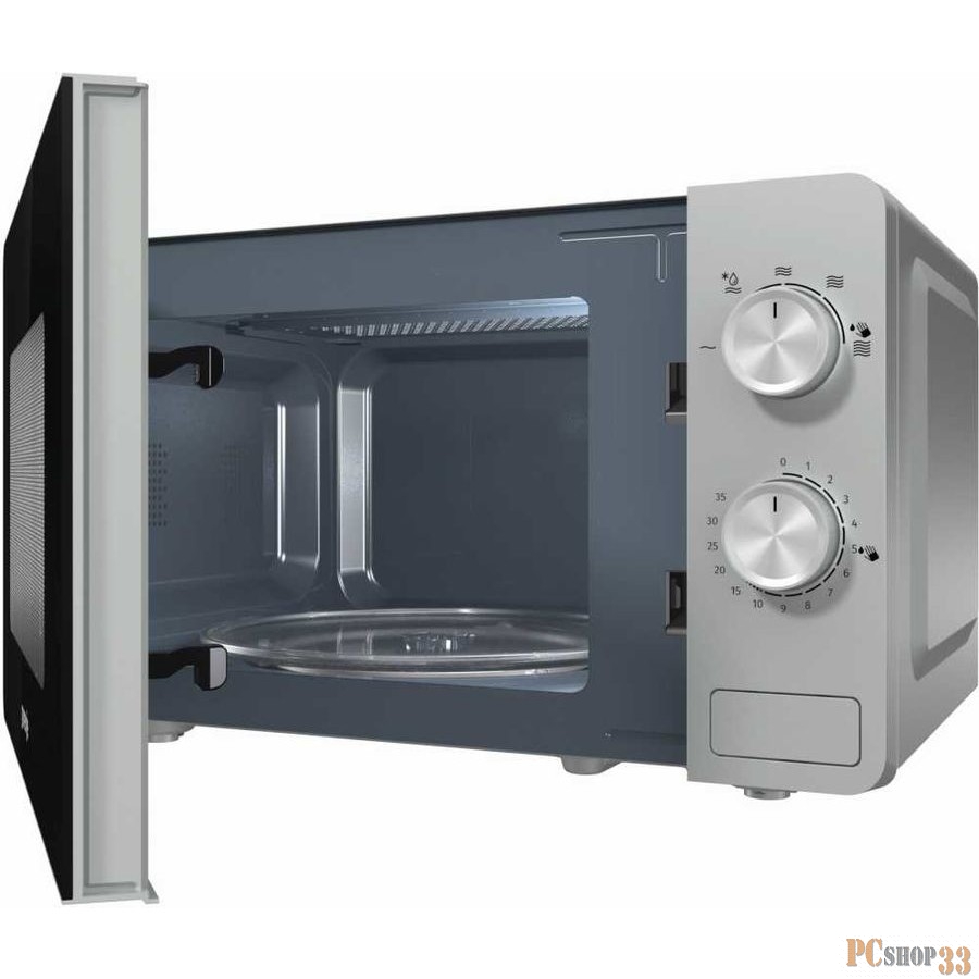 Микроволновая Печь Gorenje MO20E1S 20л. 800Вт серебристый