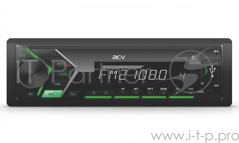 Автомагнитола ACV AVS-814BG 1DIN 4x50Вт