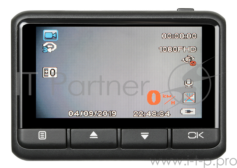 Видеорегистратор Digma FreeDrive 630 GPS Speedcams черный 2Mpix 1920x1080 1080p 150гр. GPS NTK96658