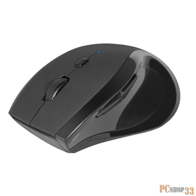 Мышь Defender Accura MM-295 черный 52295 {Беспроводная оптическая мышь, 6 кнопок, 800-1600 dpi}