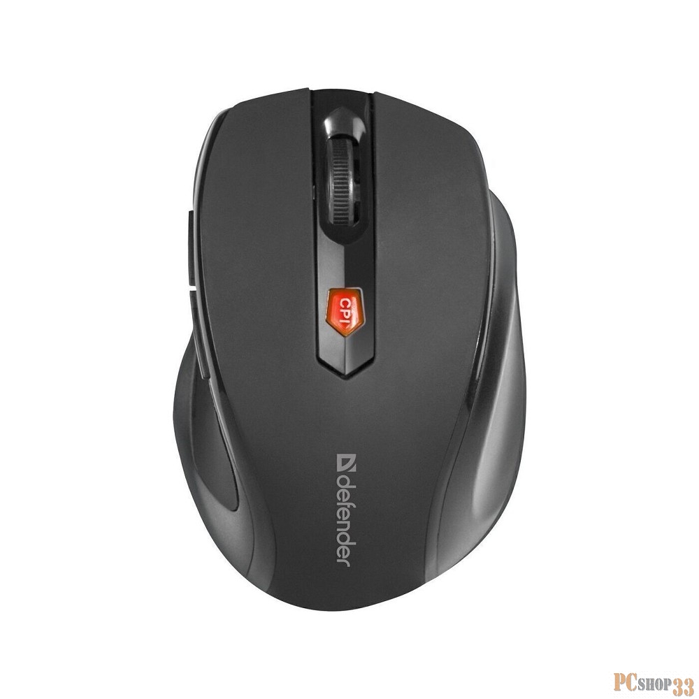 Мышь Defender Ultra MM-315 черный 52315 {Беспроводная оптическая мышь, 6 кнопок, 800-1600 dpi}