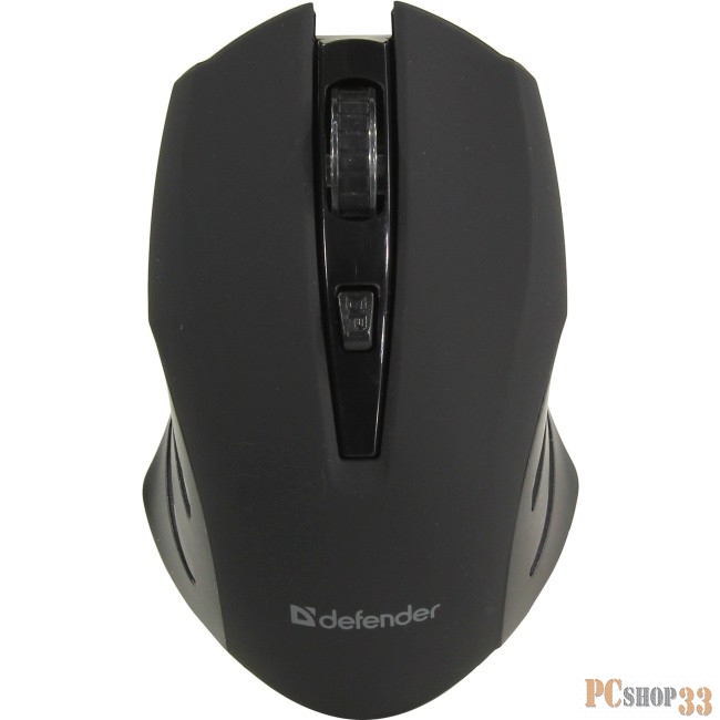 Мышь Defender Datum MM-355 черный 52355 {Беспроводная оптическая мышь,4 кнопки, 800-1600 dpi}