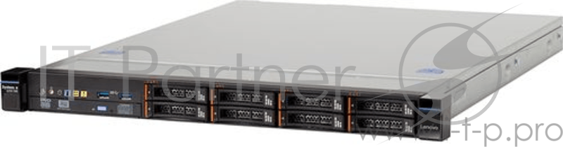 Сервер Lenovo System x3250 M6,,Xeon Processor E3-1240 v6 3.7GHz 4C/8T HT (72W),8GB, 3.5 LFF RDN PSU Base, M1210 SAS/SATA,3yrs