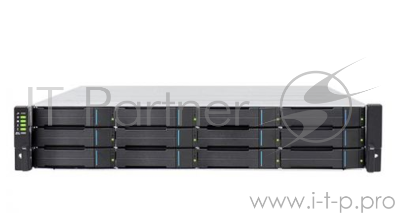Система хранения EonStor GS 1000 Gen2 2U/12bay, cloud-integrated unified storage, supports NAS, block, object storage and cloud gateway, dual redundant controller subsystem including 2x12Gb SAS EXP. Port, 8x1G iSCSI