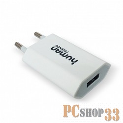 Переходник CBR Адаптер Human Friends 220V to USB, Flower, White 1000mA