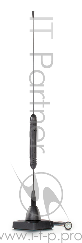 Антенна телевизионная Hama 00121670 пассивная черный каб.:1м