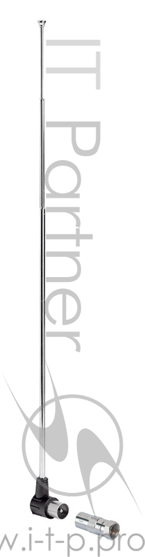 Антенна телевизионная Hama 00121672 пассивная серебристый