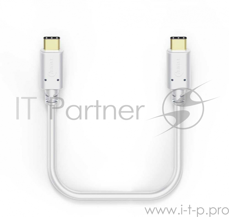 Кабель Hama 00183330 USB Type-C (m) USB Type-C (m) 1м белый