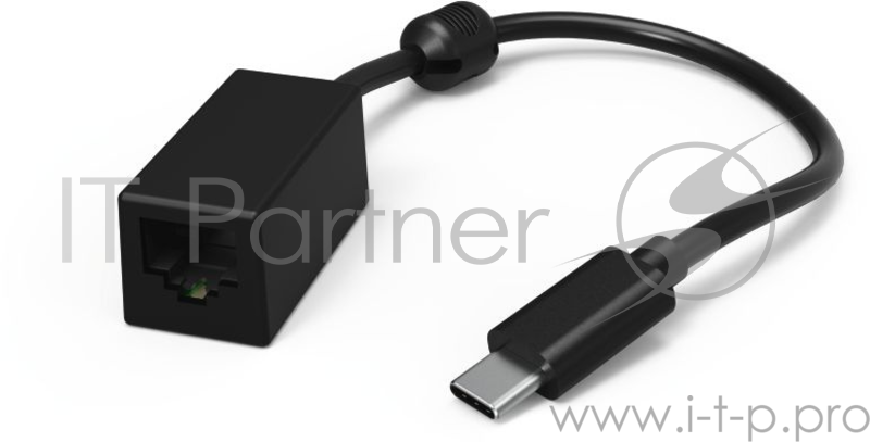 Адаптер Hama 00177104 USB Type-C (m) RJ-45 (f) 0.1м