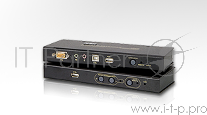 Удлинитель ATEN USB KVM EXTENDER+Audio W/230V ADP.