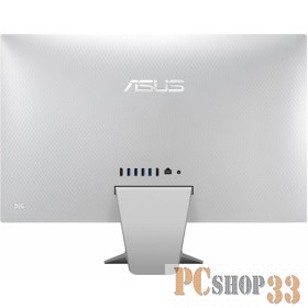 Моноблок Asus V241FAK (V241FAK-WA082T) i3-8145U (2.1)/8G/1T/23.8FHD AG/Int:Intel UHD 620/wlKB+M/noODD/Win10 White/Silver