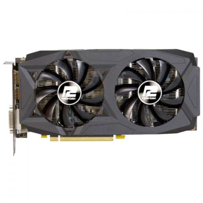 Видеокарта POWERCOLOR PCI-E AMD Radeon RX 580 4GB GDDR5 256bit 14nm 1215/7800MHz DVI-D(HDCP) BOX