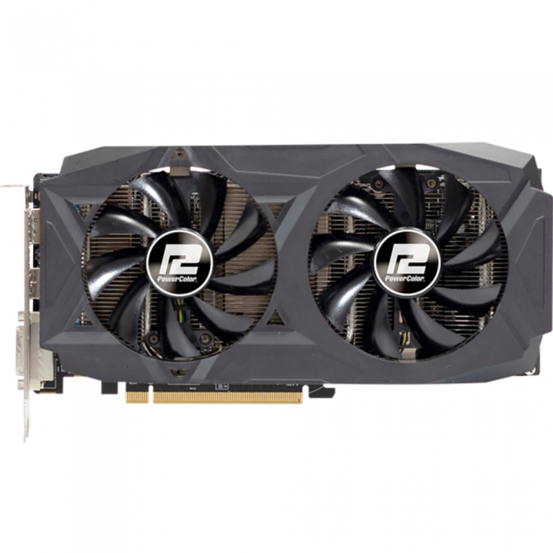 Видеокарта POWERCOLOR PCI-E AMD Radeon RX 580 4GB GDDR5 256bit 14nm 1215/7800MHz DVI-D(HDCP) BOX