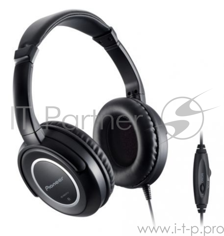 Наушники мониторы Pioneer SE-M631TV 5м черный проводные (оголовье)