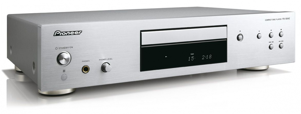 Плеер CD Pioneer PD-30AE-S серебристый