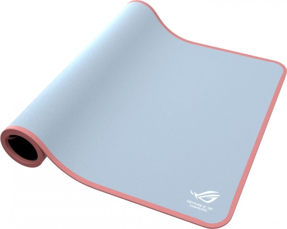 Игровой коврик для мыши ASUS ROG Sheath PINK (900 x 440 x 3 mm, каучук, нетканый материал, cиликон, 90MP00K2-B0UA00)