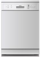 Посудомоечная машина Korting KDF 60240 / Отдельност., 60 см, А++/A/A, электронное управление, 6 программ: нормальная, ЭКО, стекло, интенсив, 90 мин, быстрая 14 компл., LED индикаторы, активная сушка, таймер отложенного старта 3/6/9 часов, половинная