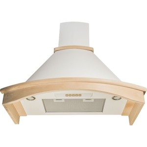 Вытяжка Kuppersberg Настенная вытяжка, ширина 90 см, отвод/рециркуляция, 650 м3/час, электронное управление, 3 скорости,галогеновое освещение 2х20 Вт, таймер, анодированный алюминиевый жироулавливающий фильтр, угольный фильтр С6С (опция), 42-58 дБ, ц