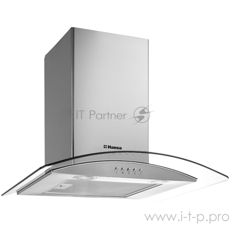 Вытяжка HANSA Вытяжка HANSA/ Вытяжка купольная, ширина 60см. Возможность работы на отвод и рециркуляцию, мощность мотора 500м3/ч. LED подсветка 2х2Вт, 1 мотор, механическое управление, 3 скорости, 1 алюминиевый фильтр. Цвет - нержавеющая сталь + проз