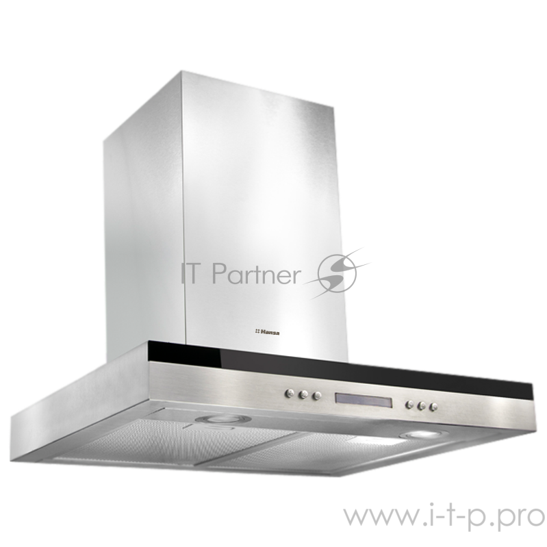 Вытяжка HANSA OKP663TH / купольная , ширина 60 см. 660 м3/час, управление soft touch, электронный дисплей, галогеновое освещение, 3 скорости работы, 2 алюминиевых фильтра жира, угольный фильтр в комплекте
