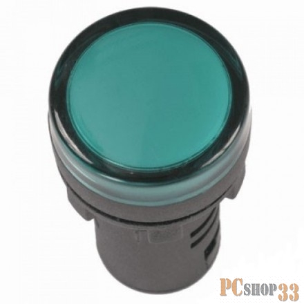 IEK BLS10-ADDS-012-K06-16 Лампа AD16DS(LED)матрица d16 мм зеленый 12В AC/DC