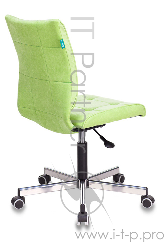 Кресло Бюрократ CH-330M/VELV81 светло-салатовый Velvet 81 крестовина металл