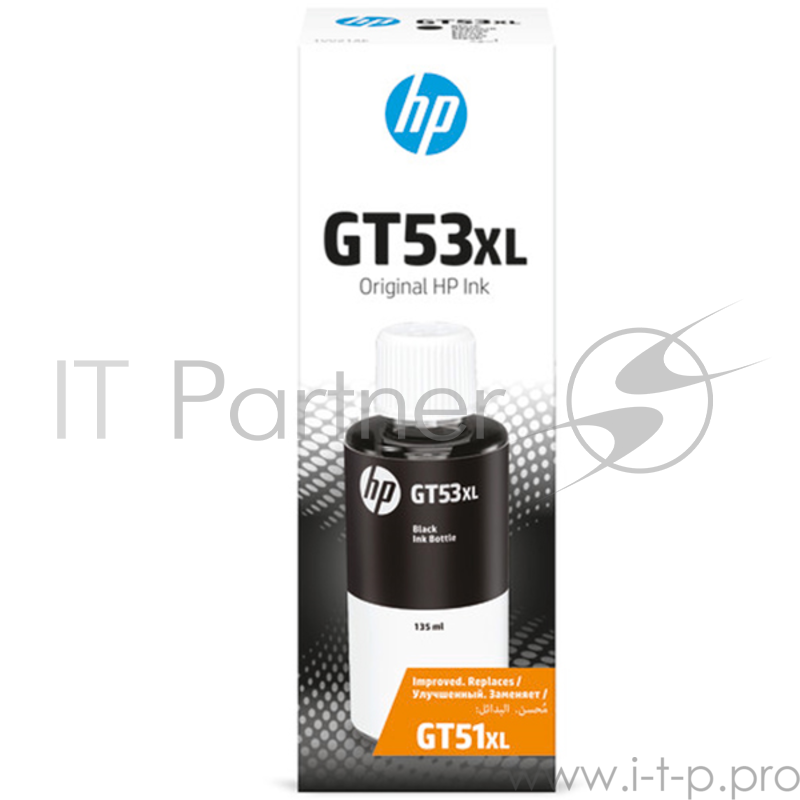 Ёмкость с чернилами HP GT53 черная увеличенной емкости 135 мл (6000 стр)
