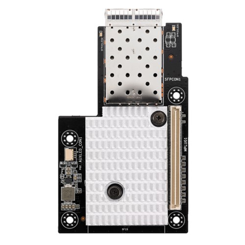 Сетевая карта MCI-10G/82599-2S 10GbE SFP+ OCP Network Mezzanine Card, Dual Port, Intel 82599, PCI-E Gen2x8, PXE boot, iSCSI boot