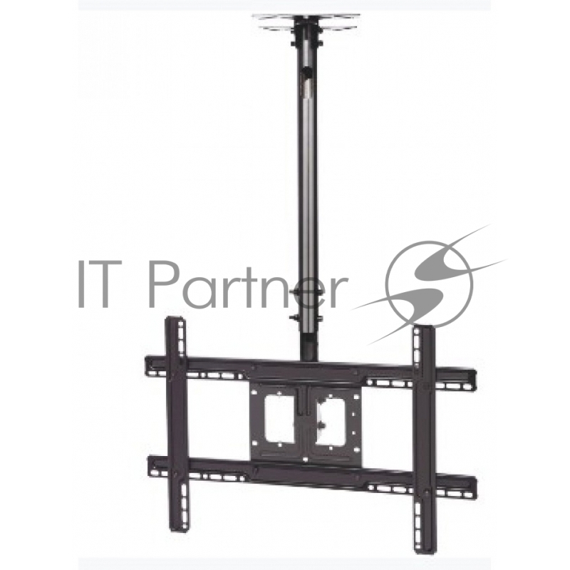 Кронштейн ONKRON Кронштейн ONKRON/ потолочный 22-70 макс 400х600 высота 717-1584мм наклон -5°/+15° поворот: 60° Макс нагрузка: 68,2кг