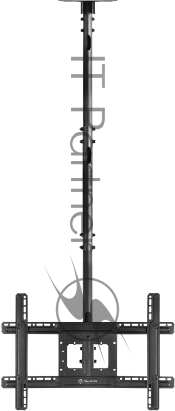 Кронштейн ONKRON Кронштейн ONKRON/ потолочный 22-70 макс 400х600 высота 717-1584мм наклон -5°/+15° поворот: 60° Макс нагрузка: 68,2кг