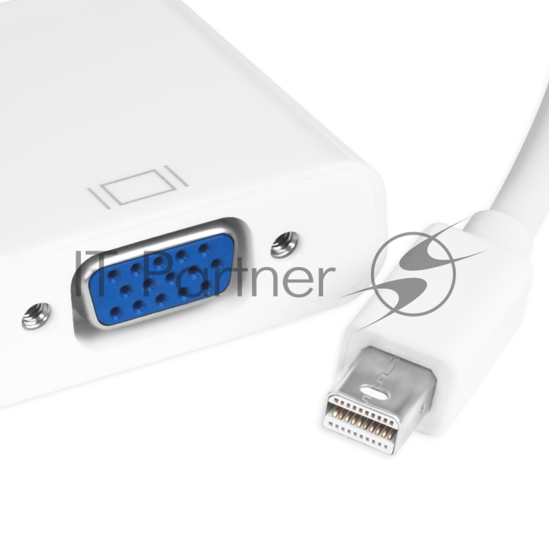 Адаптер-переходник Greenconnect Apple mini DisplayPort 20M > VGA 15F (GCR-MDP2VGA)