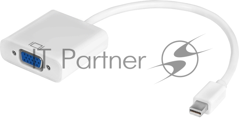 Адаптер-переходник Greenconnect Apple mini DisplayPort 20M > VGA 15F (GCR-MDP2VGA)