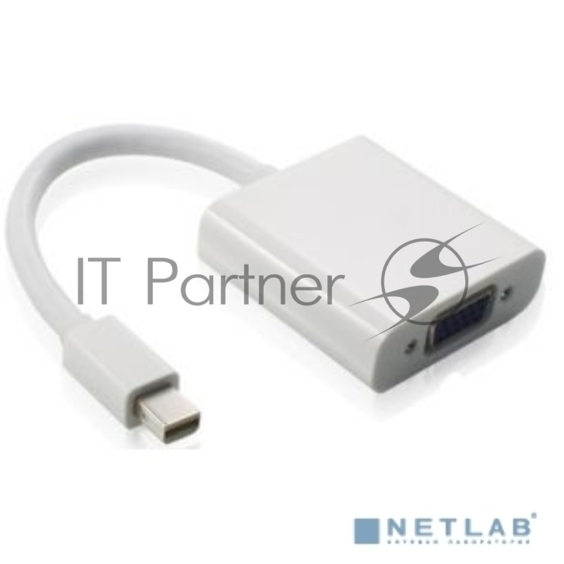 Адаптер-переходник Greenconnect Apple mini DisplayPort 20M > VGA 15F (GCR-MDP2VGA)
