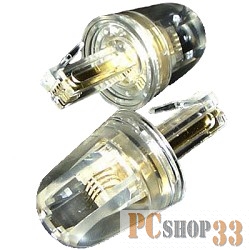 Антизакручиватель GREENACCESSORIES GA-RJ11-AZ для телефонной трубки 4p4c Антизакручиватель GREENACCESSORIES GA-RJ11-AZ для телефонной трубки 4p4c