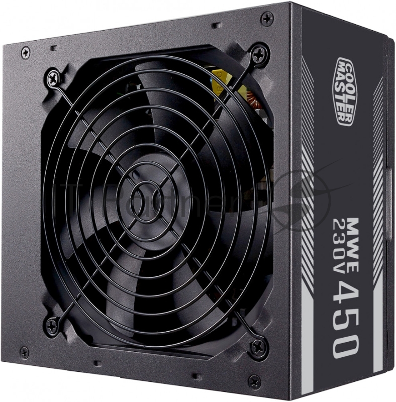 Блок питания 450 Ватт Power Supply Cooler Master MWE White, 450W, ATX, 120mm, 6xSATA, 2xPCI-E(6+2), APFC, 80+ White