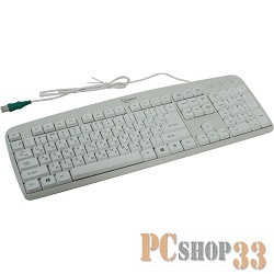 Клавиатура Gembird KB-8350U, 104кн., бежевый (USB)