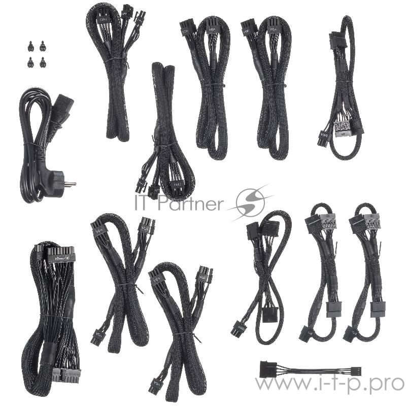 блок питания 750 Ватт Super Flower Power Supply Leadex Titanium, 750W, ATX, 140mm, 10xSATA, 4xPCI-E(6+2), 2xPCI-E(6), APFC, 80+ Titanium, Full Modular