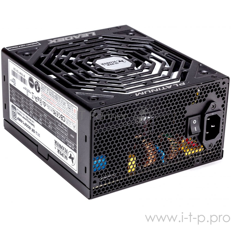 блок питания 850 Ватт Super Flower Power Supply Leadex Platinum, 850W, ATX, 135mm, 10xSATA, 4xPCI-E(6+2), APFC, 80+ Platinum, Full Modular