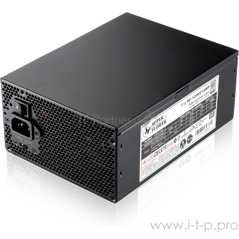 блок питания 1200 Ватт Super Flower Power Supply Leadex Platinum, 1200W, ATX, 135mm, 10xSATA, 8xPCI-E(6+2), APFC, 80+ Platinum, Full Modular