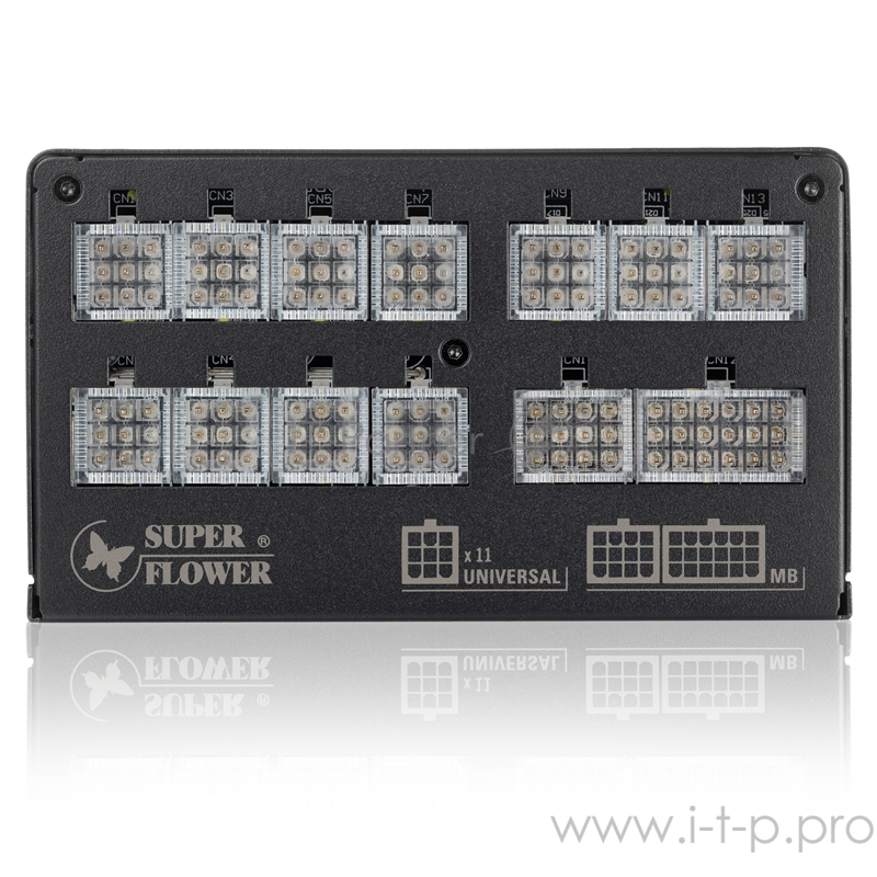 блок питания 1200 Ватт Super Flower Power Supply Leadex Platinum, 1200W, ATX, 135mm, 10xSATA, 8xPCI-E(6+2), APFC, 80+ Platinum, Full Modular