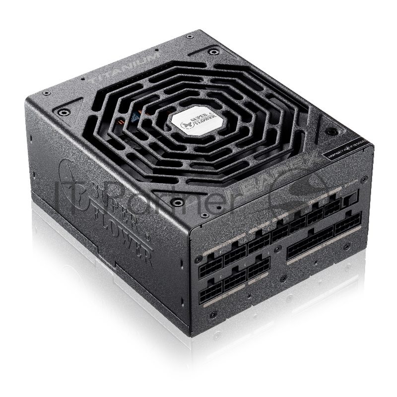 блок питания 850 Ватт Super Flower Power Supply Leadex Titanium, 850W, ATX, 140mm, 10xSATA, 4xPCI-E(6+2), 2xPCI-E(6), APFC, 80+ Titanium, Full Modular