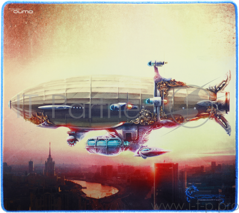 Коврик Qumo Moscow Zeppelin для мыши, 400*355*3