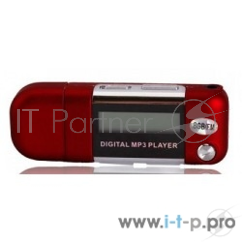 Плеер Perfeo цифровой аудио плеер Music Strong 8 Gb, красный (VI-M010-8GB Red)
