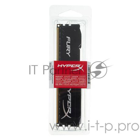 Оперативная память DDR 3 DIMM 8Gb PC14900, 1866Mhz, Kingston HyperX FURY Black (HX318C10FB/8) (retail)